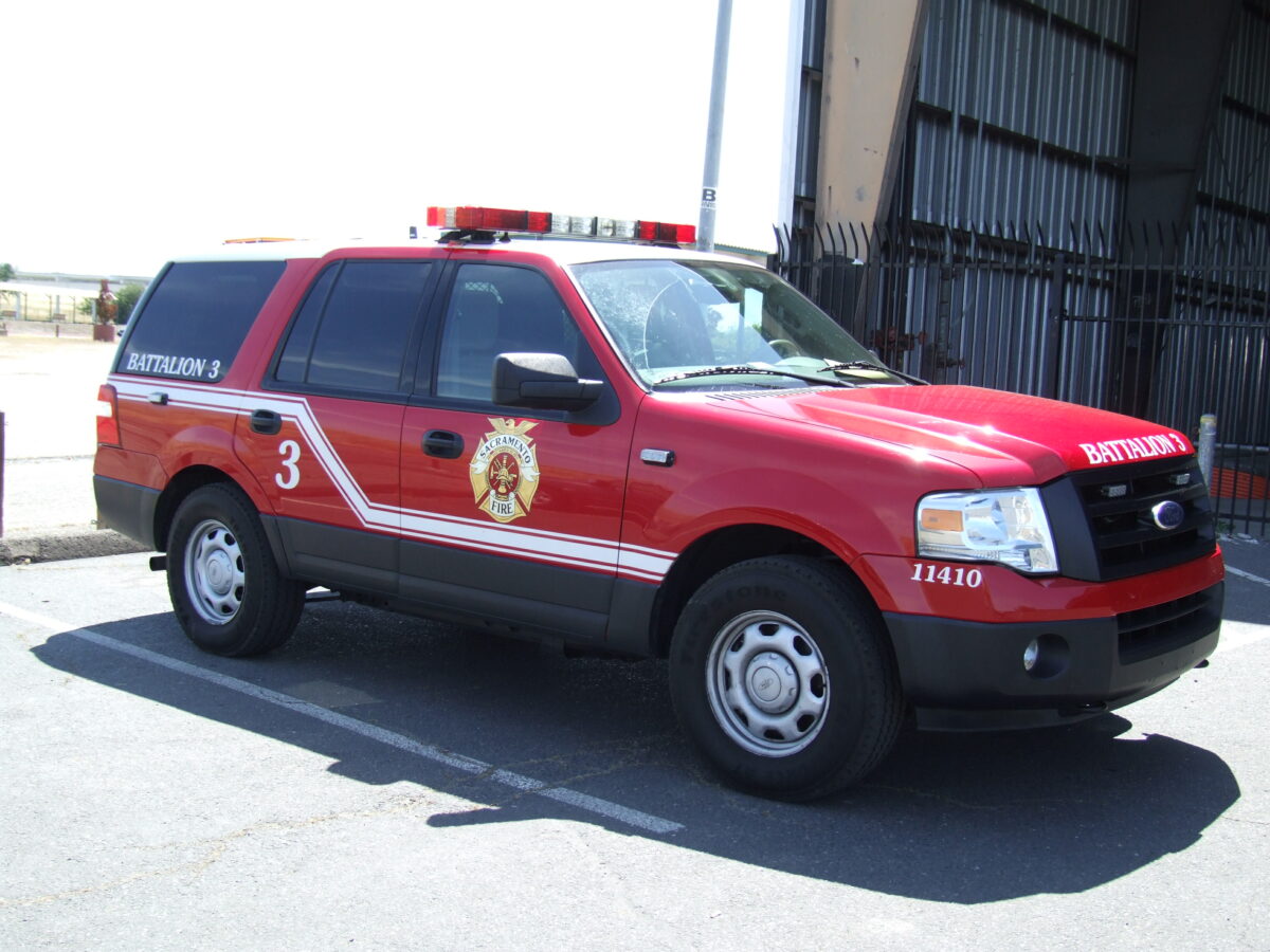 Sacramento Fire Department receives dash cameras for command vehicles