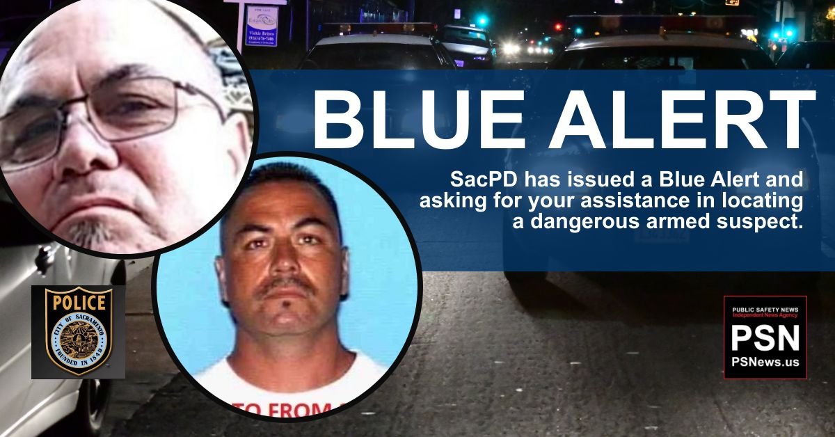 BLUE ALERT: Pursuit with shots fired, SacPD, Hagginwood