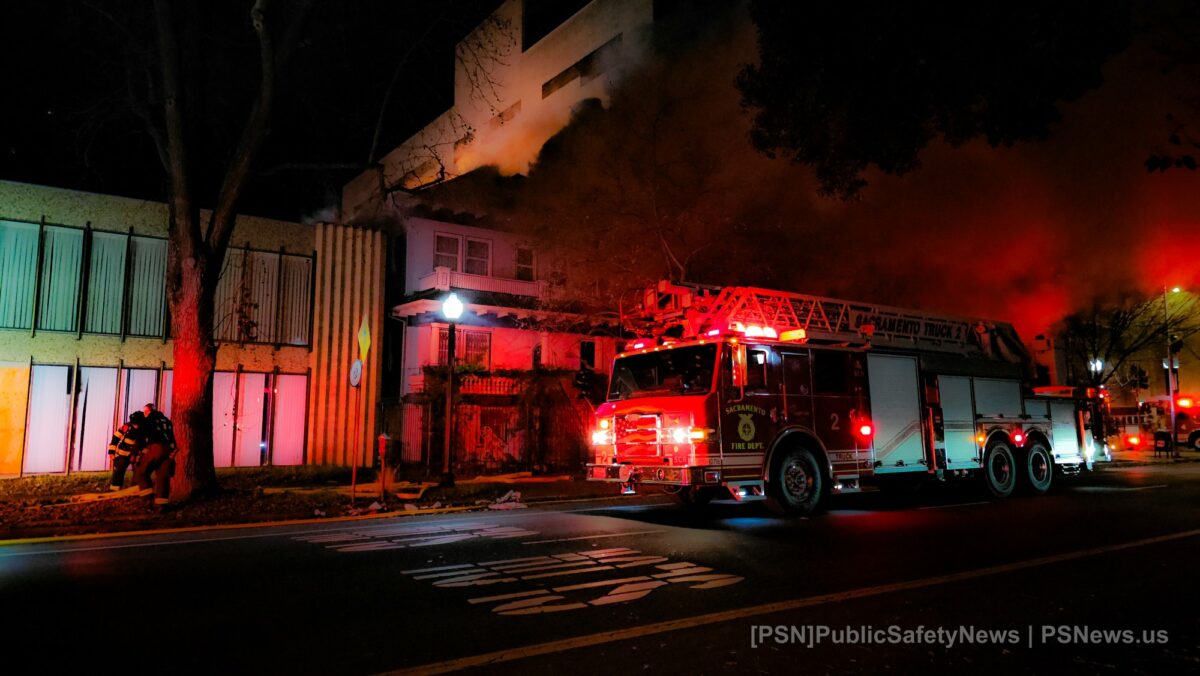 Quick Response by Sacramento Firefighters Averts Major Damage in Downtown Blaze cover