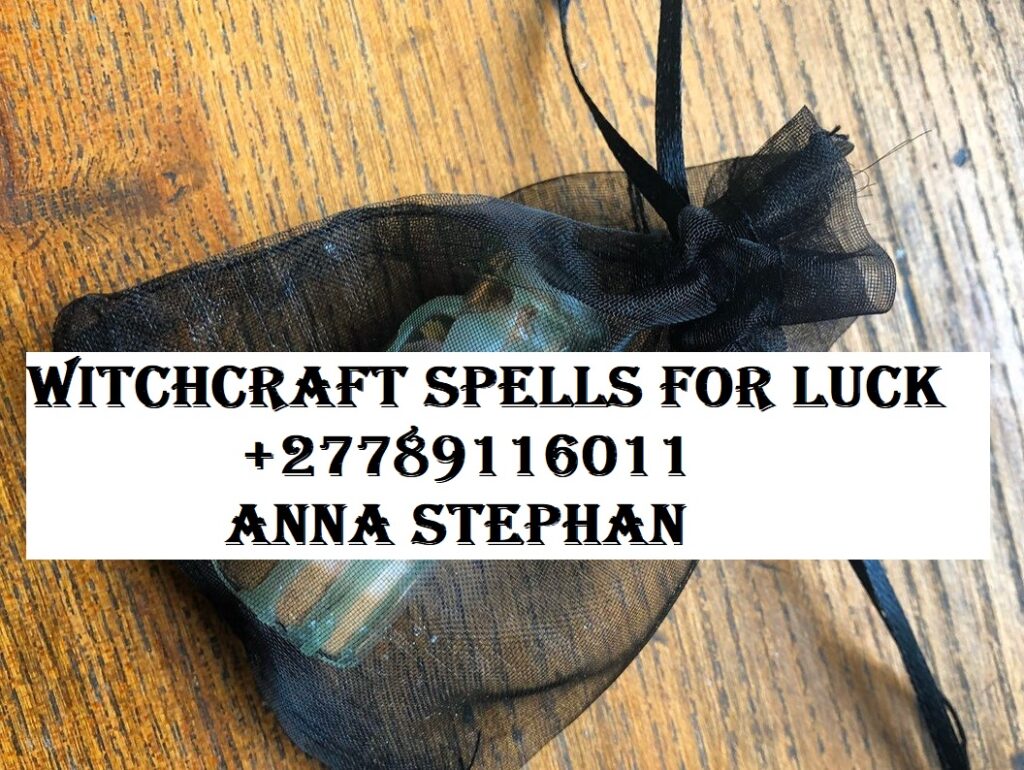 Witchcraft spells for luck