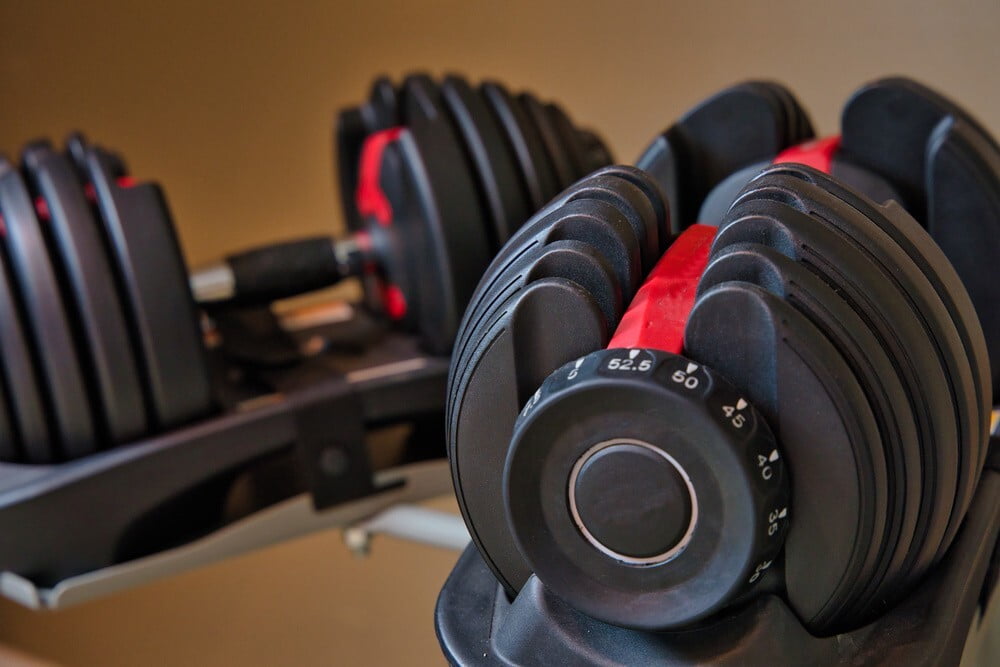 Can you tape two dumbbells together?