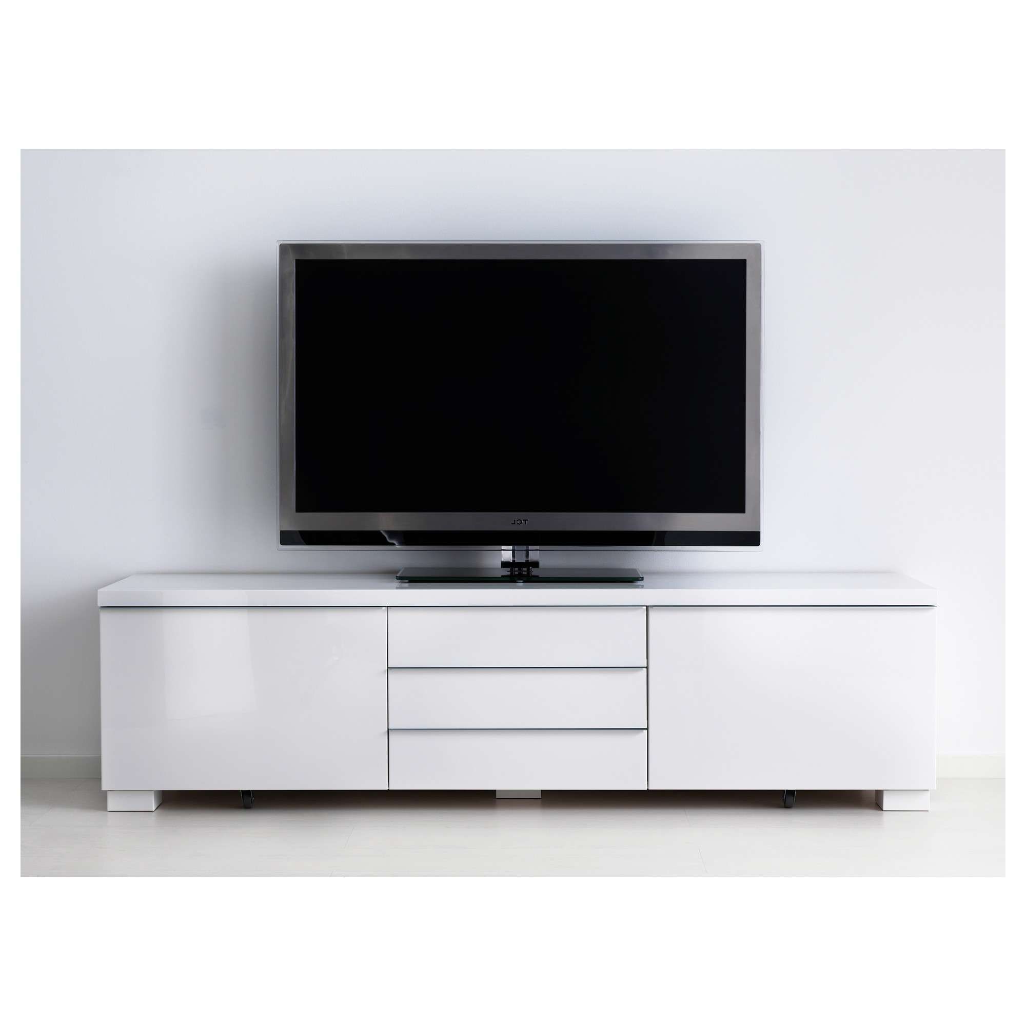 Featured Photo of Glossy White Tv Stands