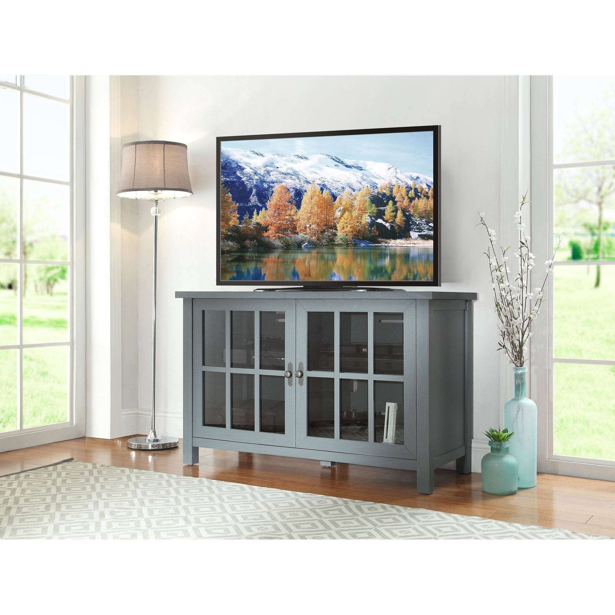 Better Homes And Gardens Oxford And Stand Tv Square Console For With Square Tv Stands (Gallery 1 of 15)