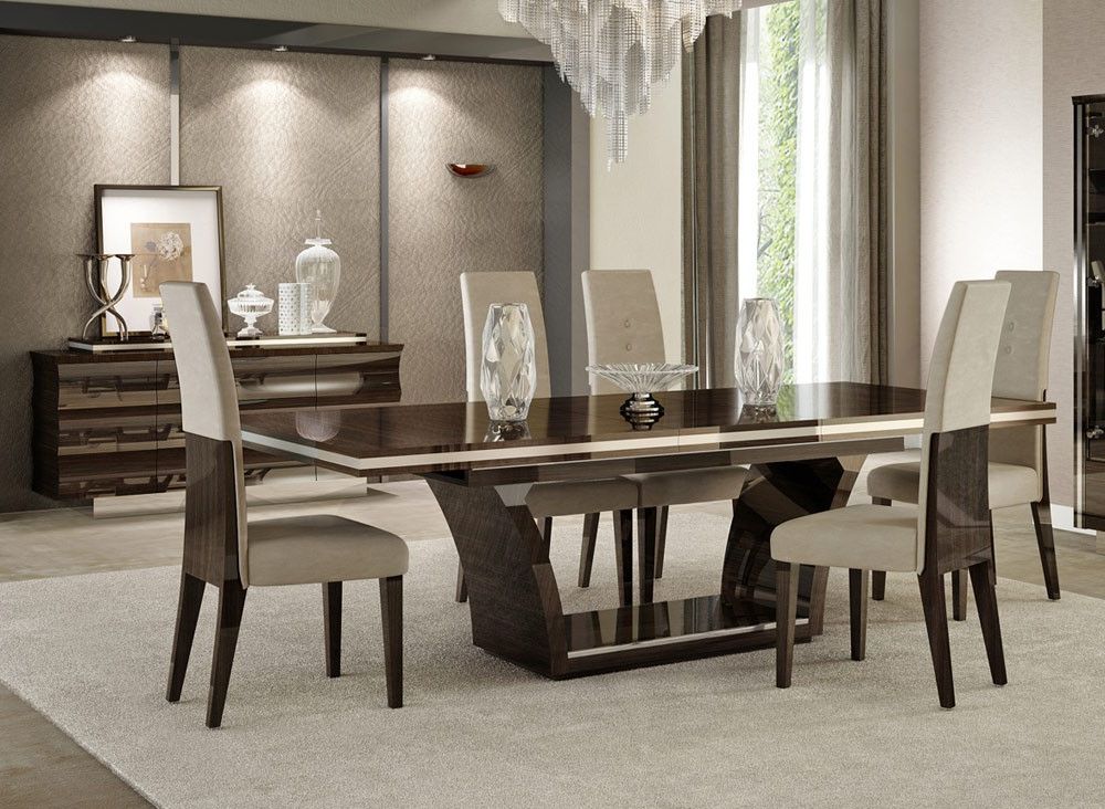 Giorgio Italian Modern Dining Table Set For Most Up To Date Italian Dining Tables (Gallery 1 of 20)