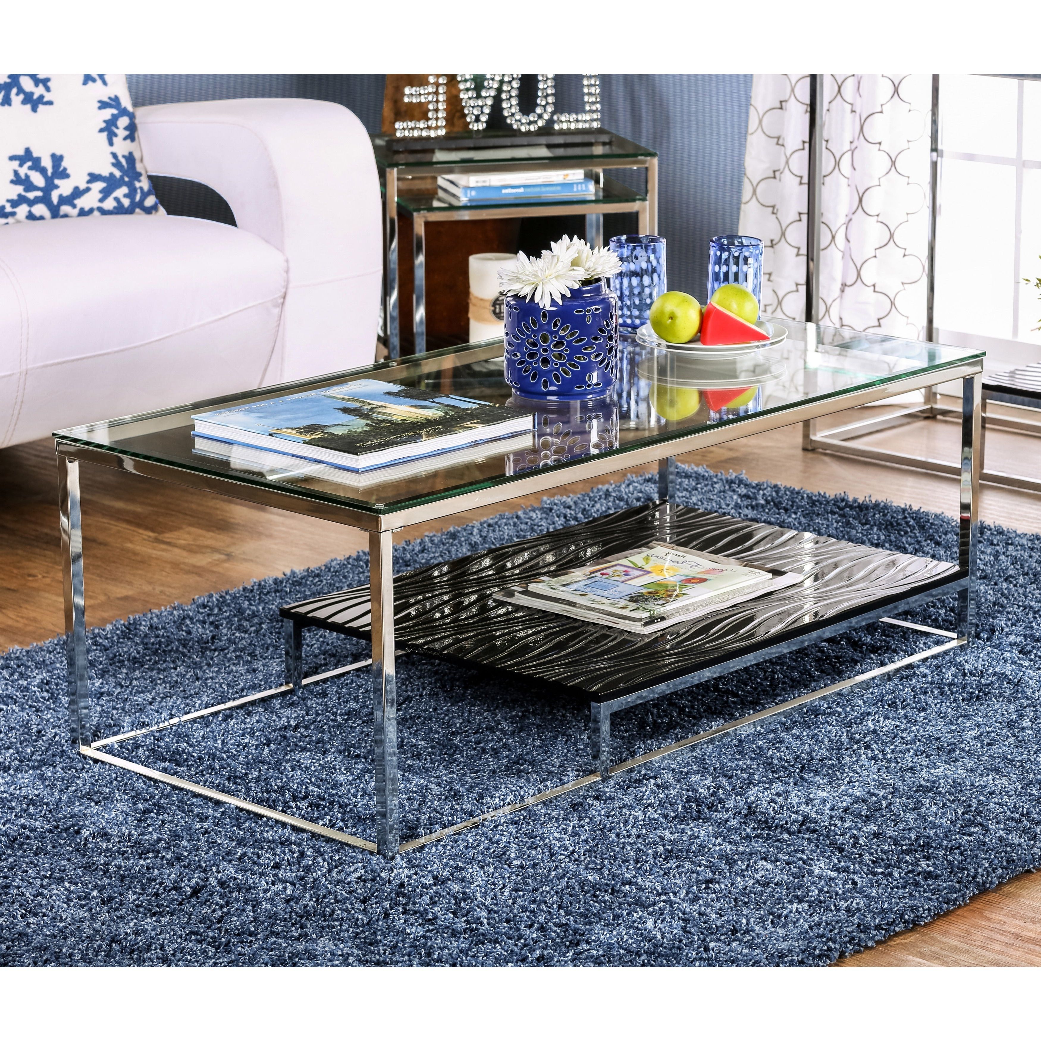 Featured Photo of Strick & Bolton Florence Chrome Coffee Tables