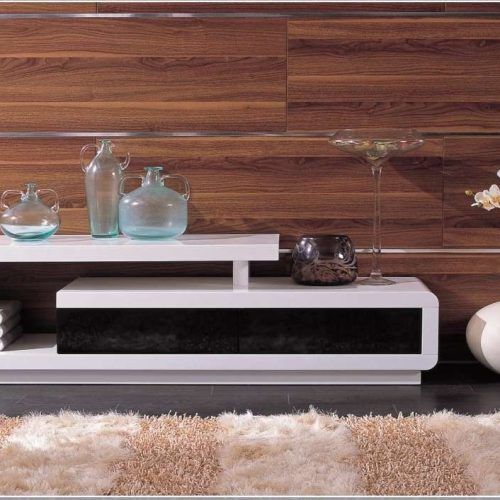 White Contemporary Tv Stands (Photo 2 of 15)