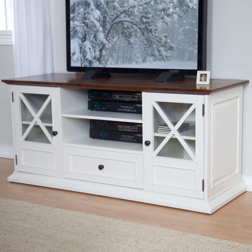 White Rustic Tv Stands (Photo 2 of 15)