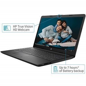 HP 15 Core i3 7th gen 15.6-inch Laptop – 4GB-1TB HDD-DOS-Sparkling Black -2.04 kg-15q-ds0016TU