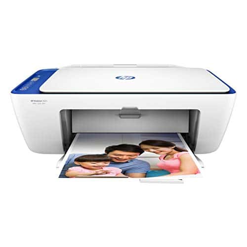 HP Deskjet 2621 All-in-One Wireless Colour Inkjet Printer (White) with Voice-Activated Printing (Works with Alexa and Google Assistant)