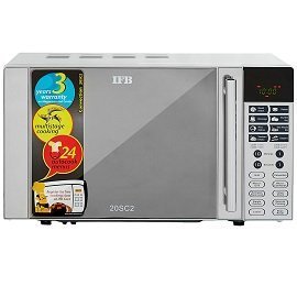 IFB 20 L Convection Microwave Oven 20SC2 Metallic Silver With Starter Kit