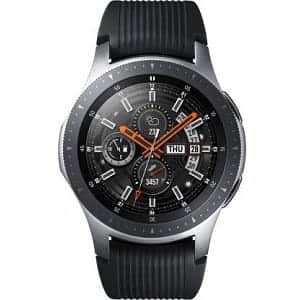 SAMSUNG Galaxy Watch 46 mm Smartwatch (Black Strap Regular)