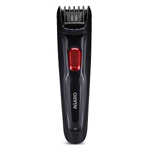 AGARO MT 7001 Beard Trimmer for Men, 45min Runtime, USB Charging, Fast Charge, Rechargeable Battery