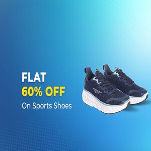 Flat 60% Off On Sports Shoes - AJIO