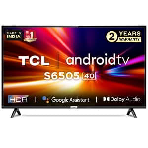 TCL 100 cm 40 inches Full HD Certified Android R Smart LED TV 40S6505