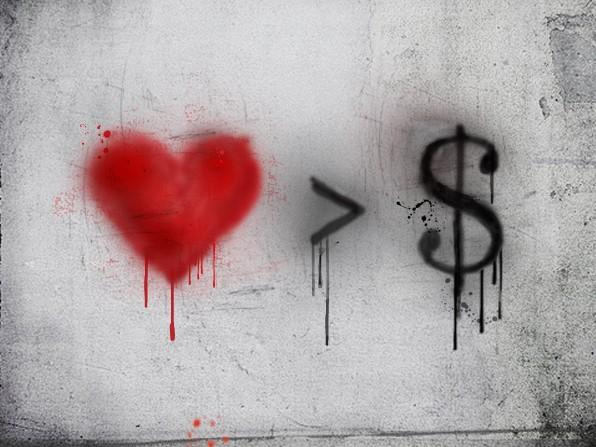 O amor é um negócio lucrativo