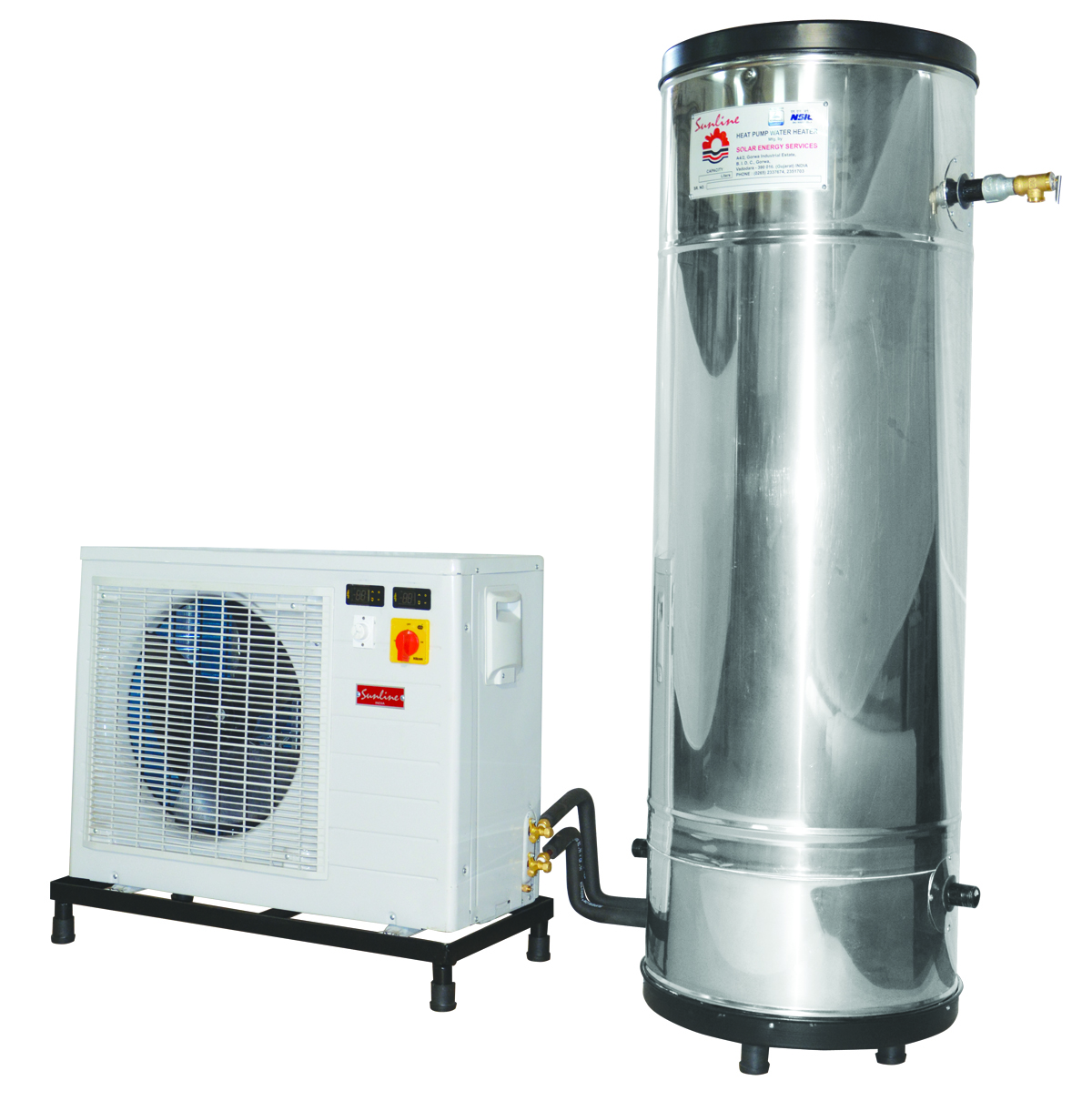 Sunline Heat Pump Water Heater Air To Water