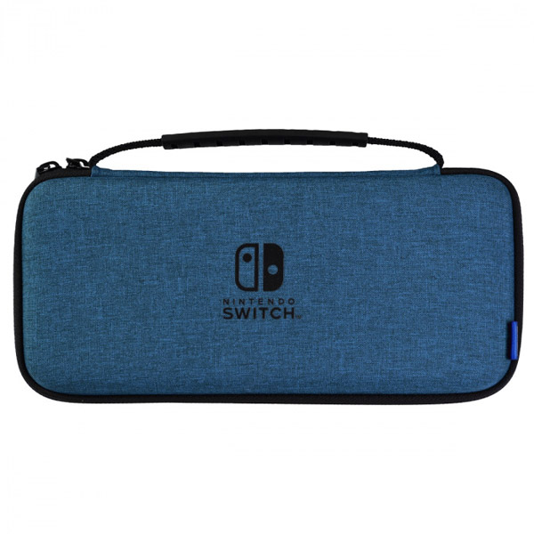 HORI Slim Tough Pouch pre Nintendo Switch OLED (Blue)
