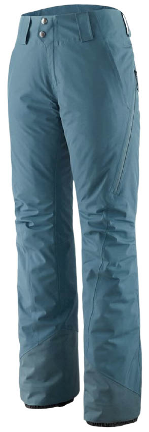 Patagonia Insulated Powder Bowl women's ski pants (blue)