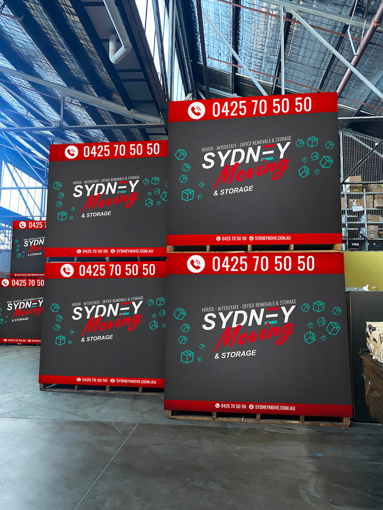 Sydney Moving mobile storage boxes