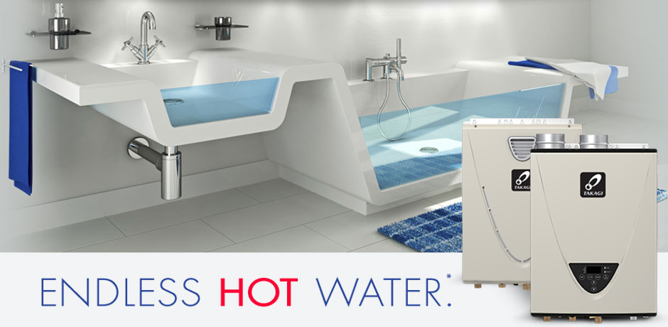 Takagi Tankless Water Heaters Endless Hot Water