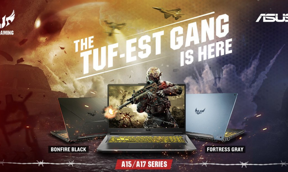 Asus Launches AMD Powered TUF Gaming Laptops