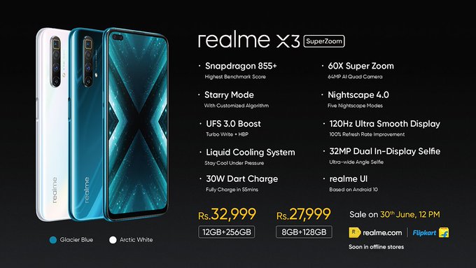 Realme X3 superzoom 