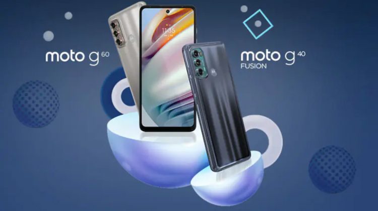 Moto G60 and G40 fusion launched with 6000 mAh battery