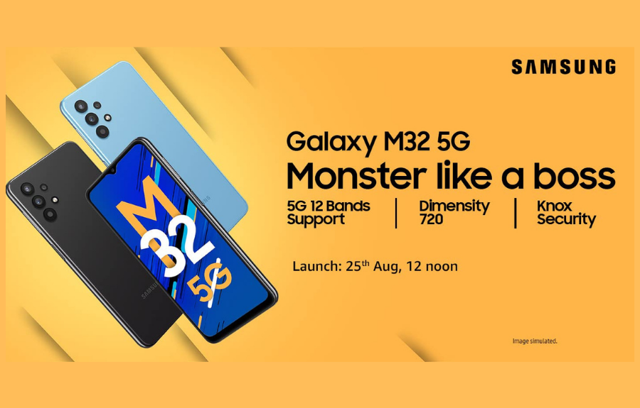 Samsung M32 5G Amazon page goes live to launch on August 25