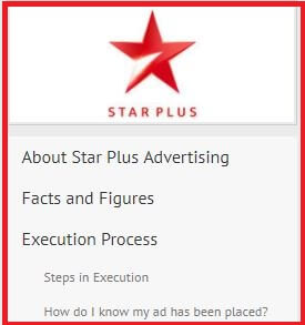 star plus advertising package