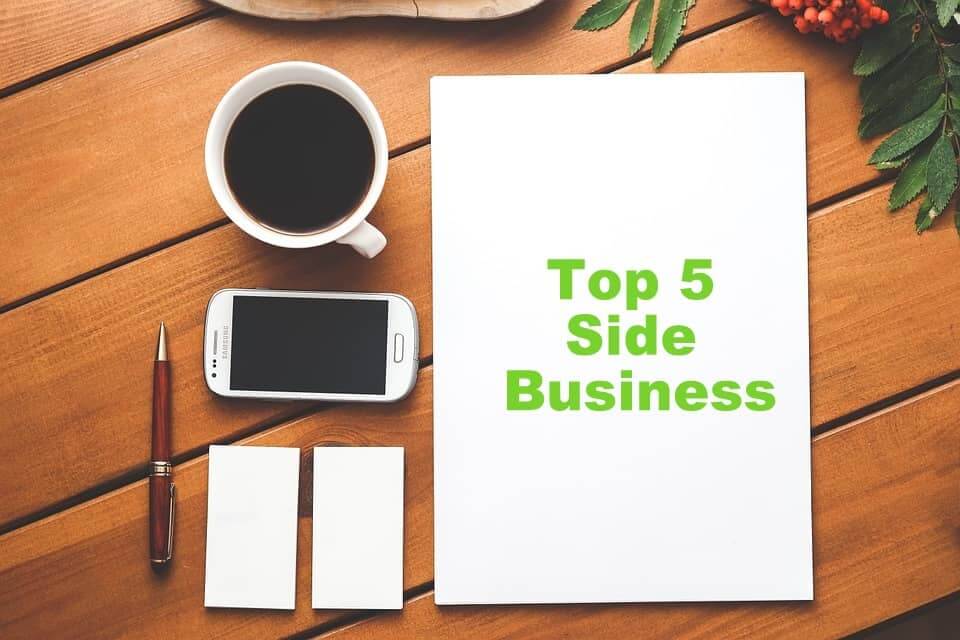 top 5 part time business ideas