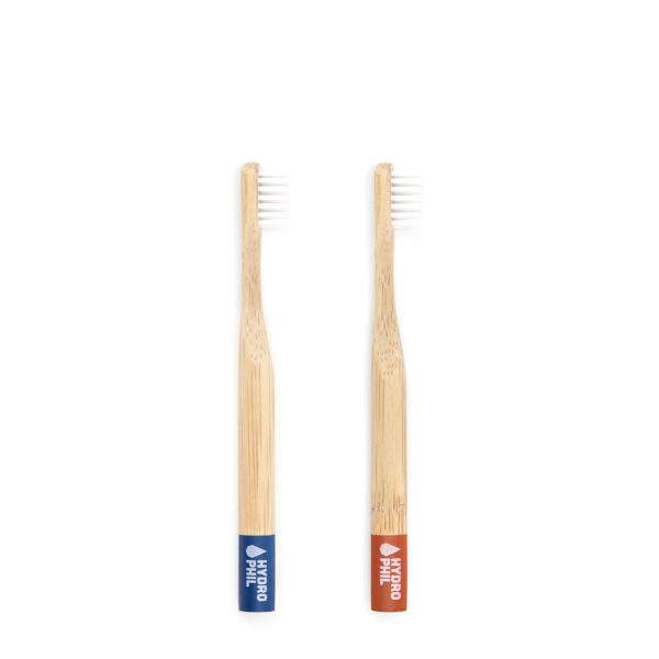 cepillo de dientes infantil de bambú reutilizable sostenible HYDROPHIL suave