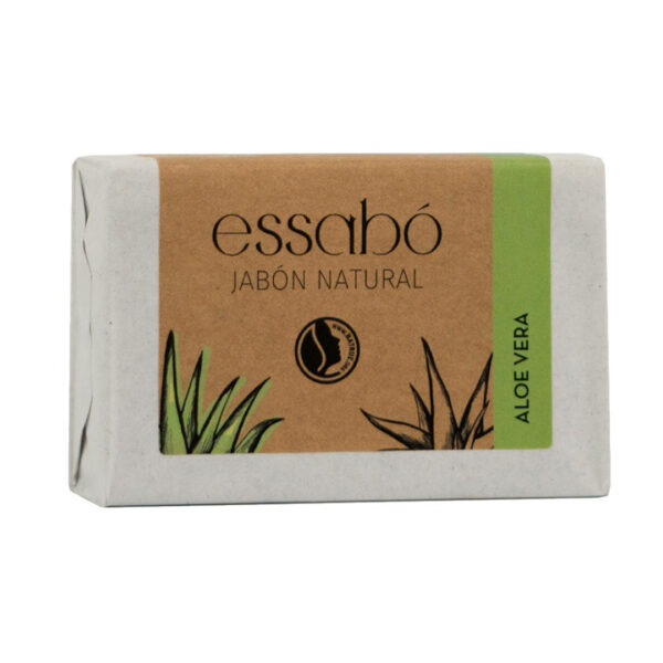 Sabó sòlid artesanal ecològic ESSABÓ Natural Àloe Vera 100 g