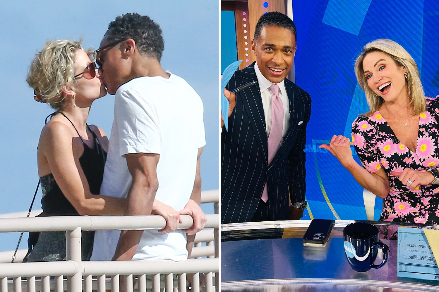 GMA has fired Amy Robach and TJ Holmes 