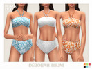 Sims 4 — Deborah Bikini by Black_Lily — YA/A/Teen 6 Swatches New item