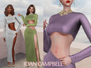 Sims 4 — Agnes Dress  by Joan_Campbell_Beauty_ — 11 swatches Custom thumbnail Original mesh Hq compatible