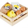 T-0103 Tidlo Wooden Eggs and Dairy Crate 001