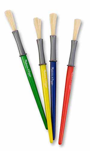 MD14116 Medium Paint Brushes by Melissa and Doug 001