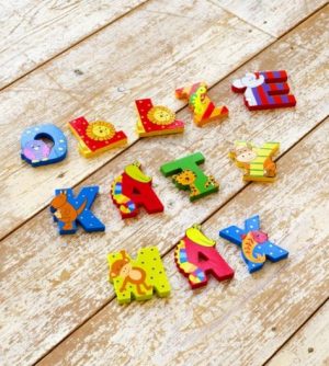 Orange Tree Toys Painted Wooden Letters