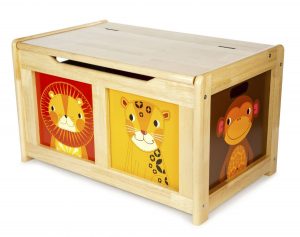 Tidlo Jungle Wooden Toy Box
