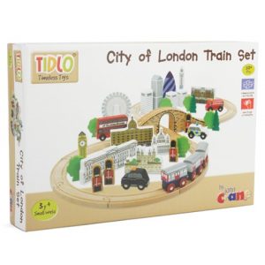 Tidlo City of London Wooden Train Set