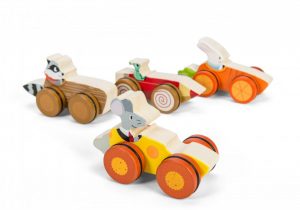 PL037 Le Toy Van Woodland Race Car wooden toy cars 009