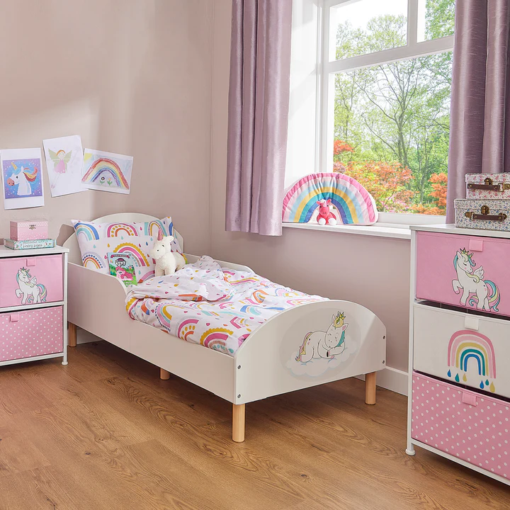 unicorn toddler bed for kids