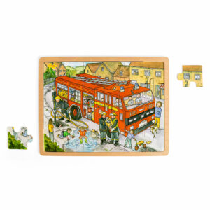 Tray Puzzle Fire Engine