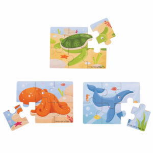 Sealife (6 Piece Puzzles) – 3 Puzzles