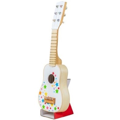 WHite Wooden Guitar by bigjigs