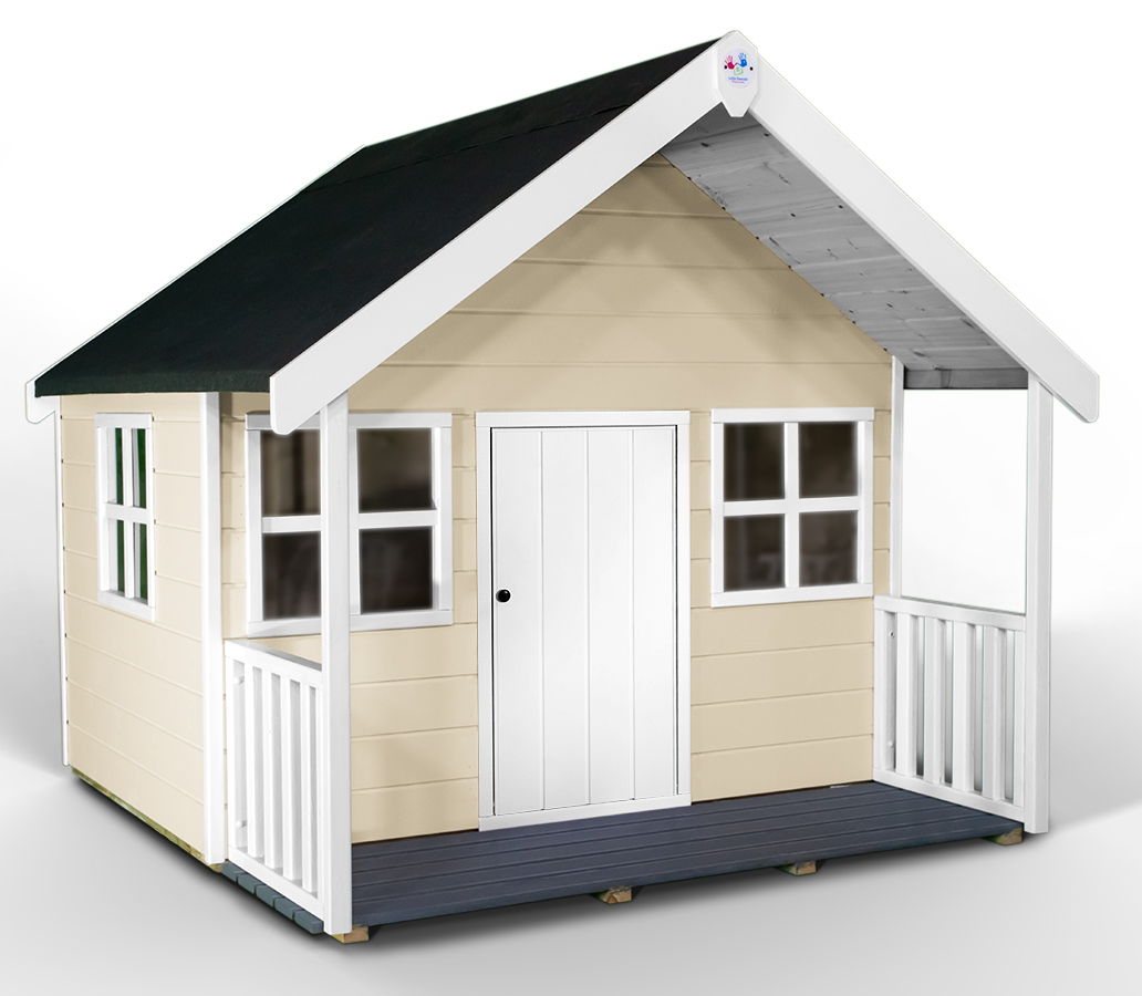Bella playhouse in oyster white