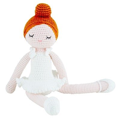 banbe crochet ballerina doll willow by imajo