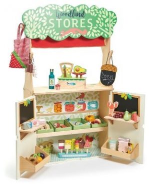 woodland stores and theatre by tender leaf toys