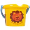 gowi zoo animal lion bucket for kids