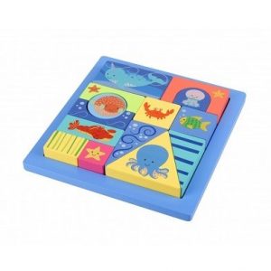 sealife block puzzle by orange tree toys